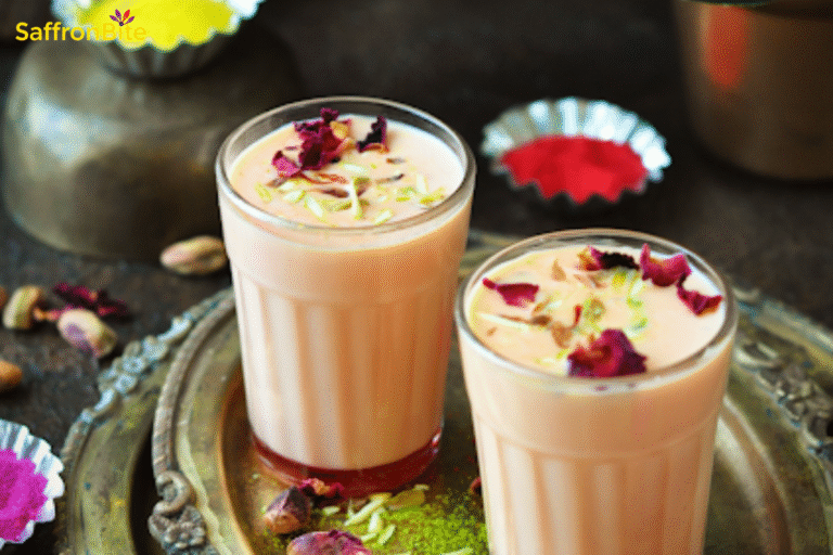Vanilla Saffron Milkshake